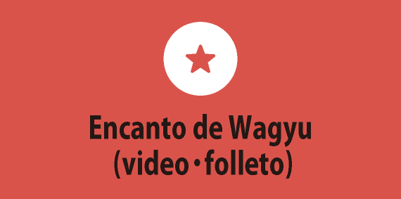 Encanto de Wagyu (video・folleto)